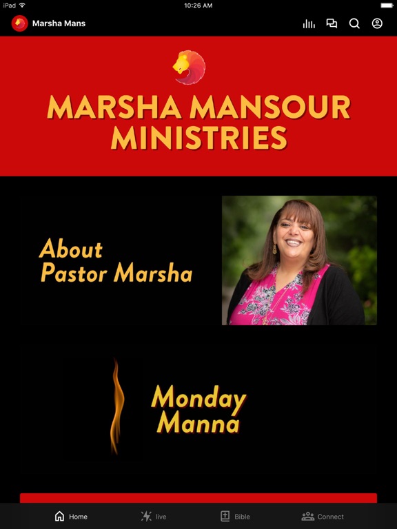 Marsha Mansour Ministries iPad screenshot 2 - Education app