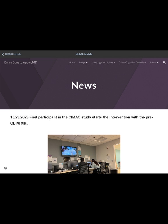NMMP Mobile iPad screenshot 7 - Medical app