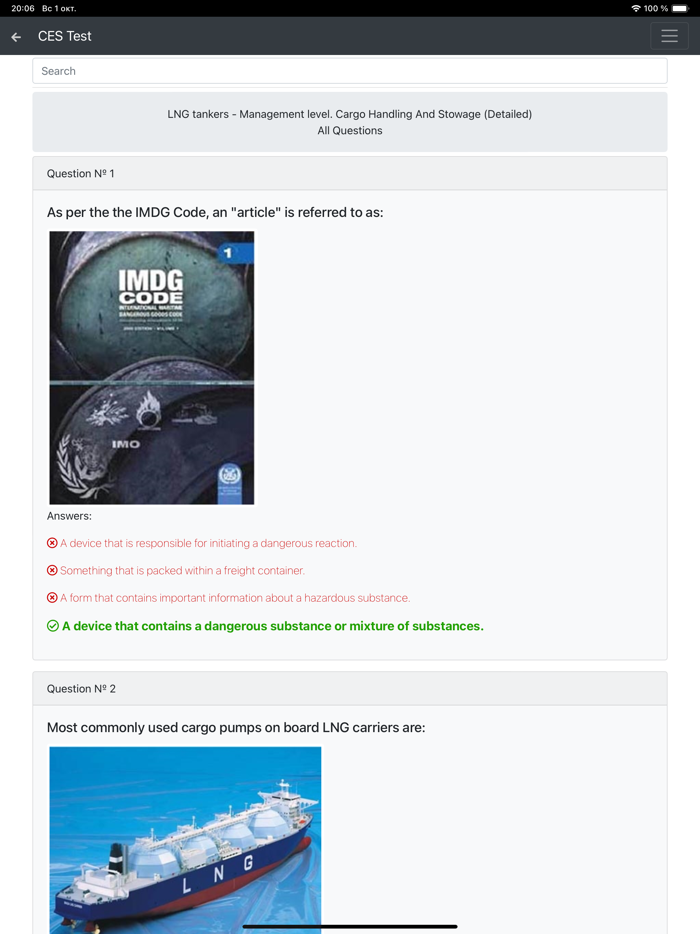 LNG tankers CHaS Management