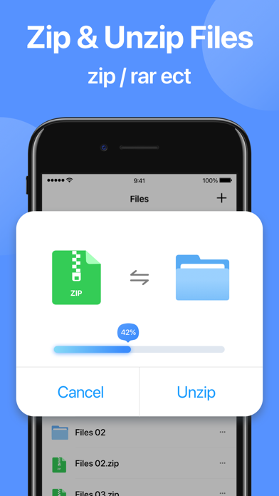 Files: File Manager for iPhone Screenshot