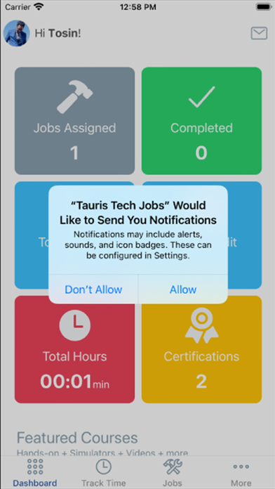 Tauris Tech Jobs Screenshot