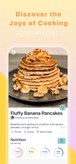 Game screenshot Plantiful - Healthy Recipes mod apk