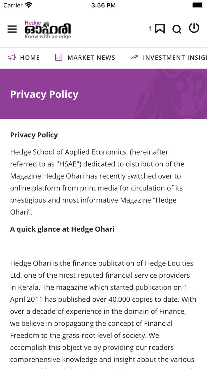 Hedge Ohari