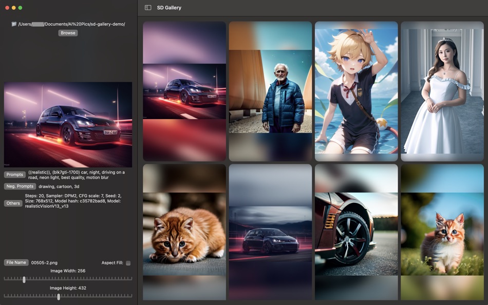 #2. SD Gallery (macOS) Podle: Sing Yu Lee