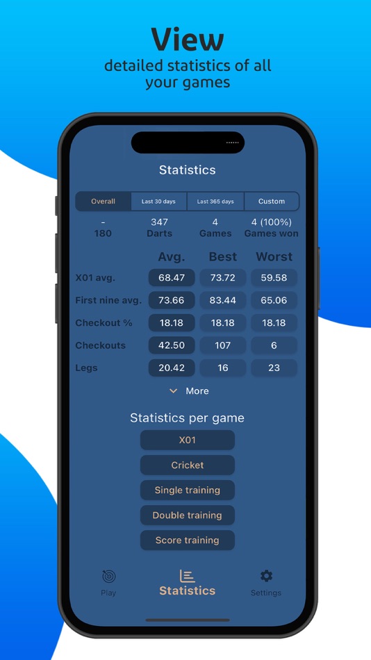 #6. Dart Scorer 2024 (iOS) بواسطة: Lukas Stransky