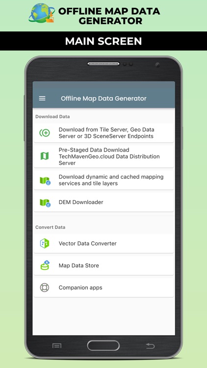 Offline Map Data Generator