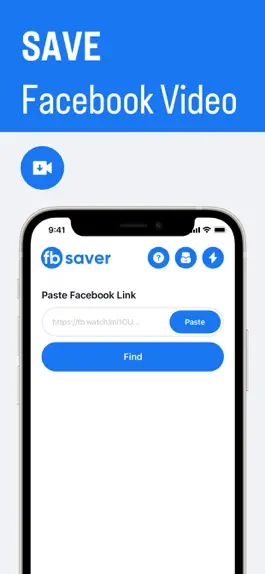 Game screenshot FBSaver: Facebook Video Saver mod apk