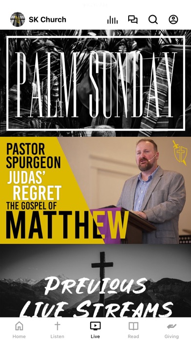 Sovereign King Church Screenshot