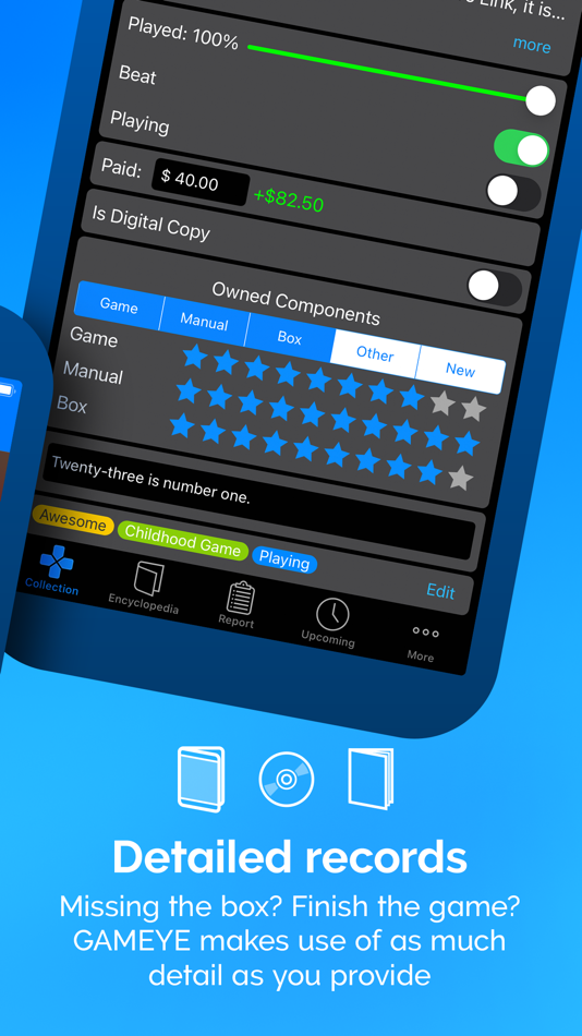 #6. GAMEYE (iOS) Podle: Harrison Holzhauer