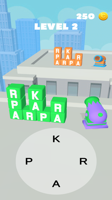 Letter Shot 3D! Screenshot