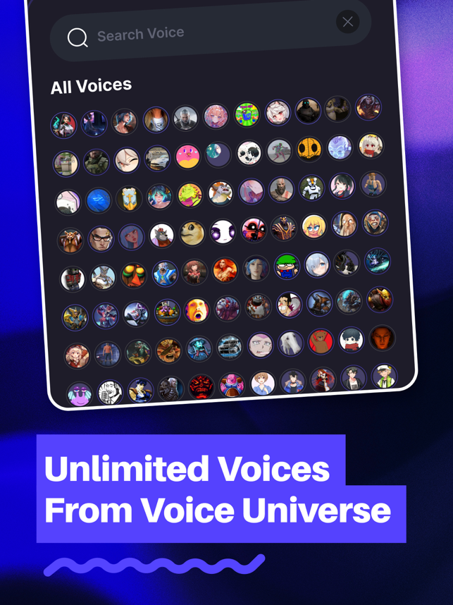 ‎Voice.ai: Voice Changer Capture d'écran