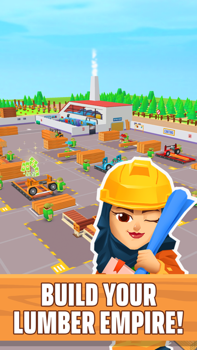 Lumbermill Wood Craft Tycoon screenshot 1