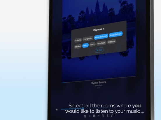 CasaTunesX iPad screenshot 4 - Music app
