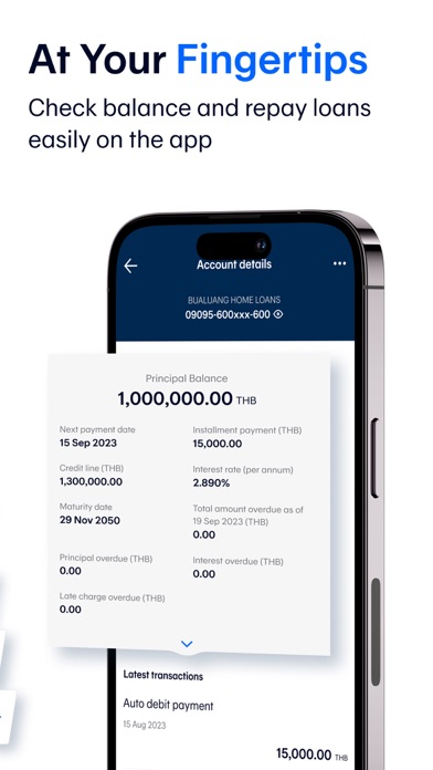 Bangkok Bank Mobile Banking Screenshot