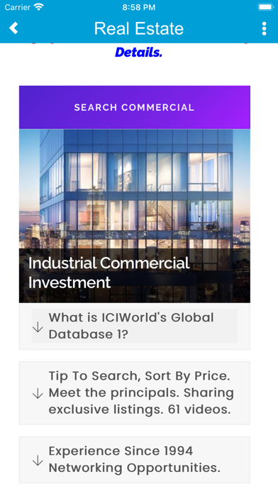 Screenshot #2 pour ICIWorld Global Real Estate
