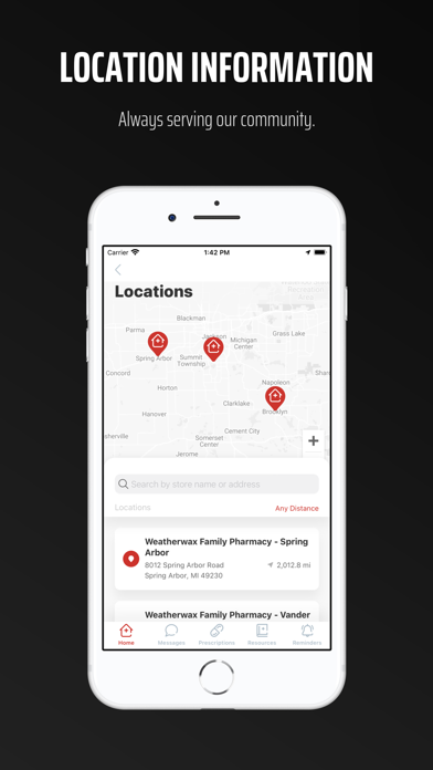 Weatherwax Family Pharmacy Screenshot