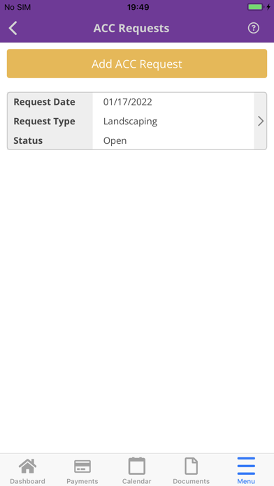TRIAD Homeowner App Screenshot