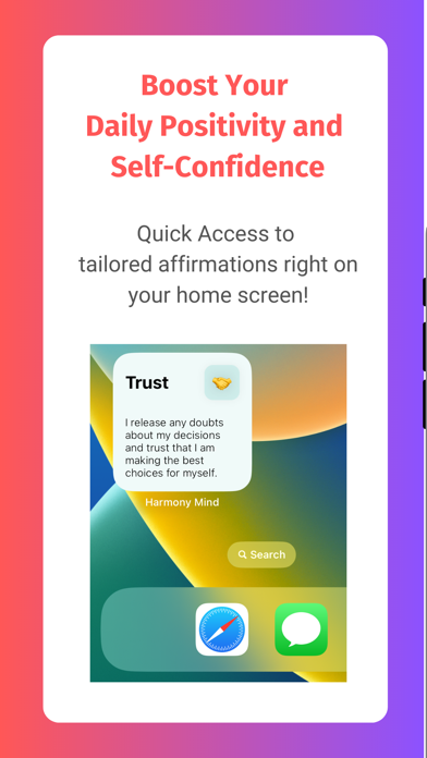 Harmony Mind - Affirmations Screenshot