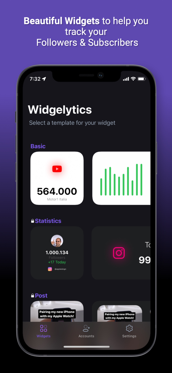 Widgelytics Social Widgets