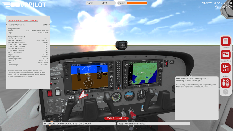 #5. VRflow C172S G1000 (iOS) By: VRpilot