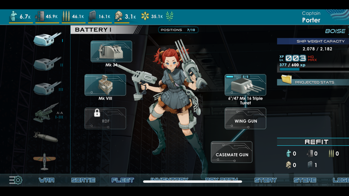 Victory Belles Shipgirls