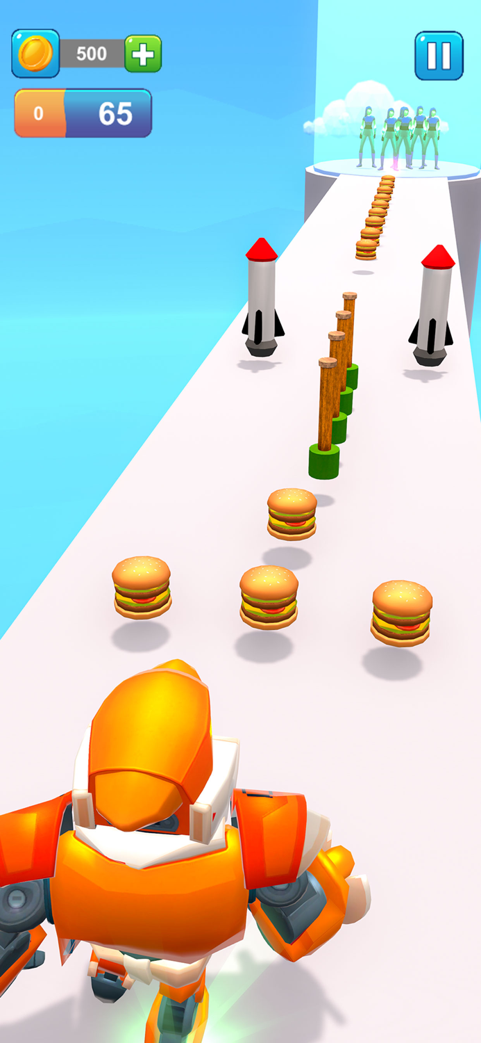 Robots Vs Ragdoll Battle Run