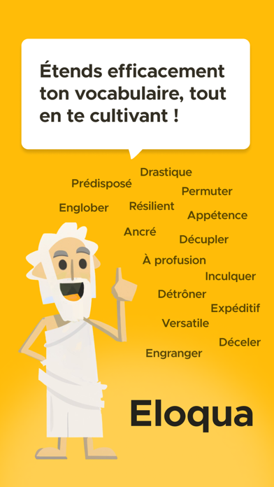 Advanced French Vocabulary Screenshot