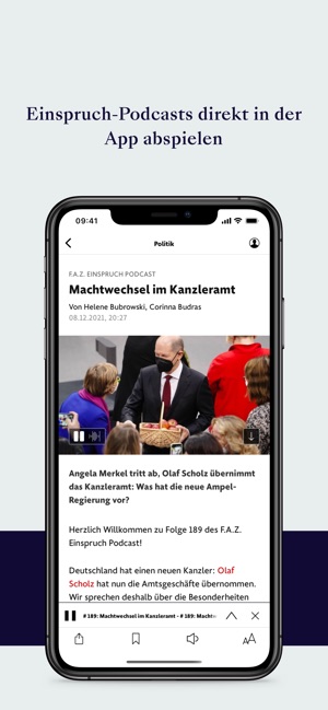 F.A.Z. Einspruch dans l'App Store