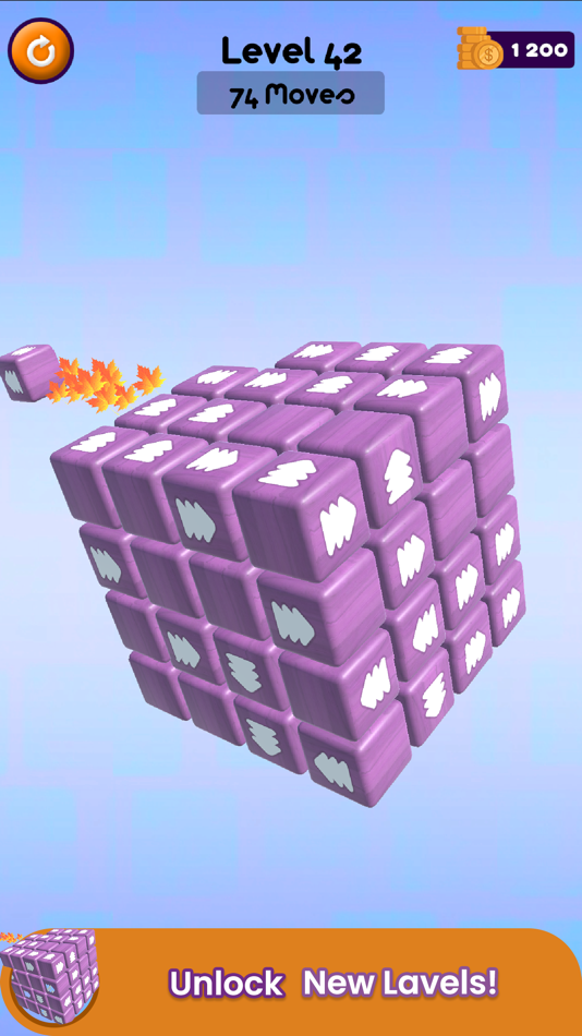 #6. Tap Away 3D - Blocks Unpuzzle (iOS) 由: Manthan Dobariya