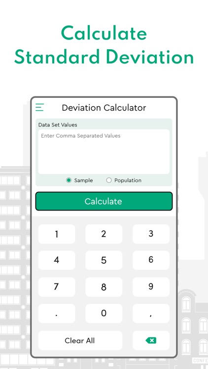 Calculate Standard Deviation