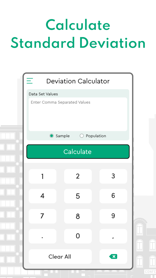 Calculate Standard Deviation - 1.0.3 - (iOS)