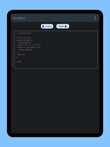 JavaScript Editor - Js Editorのおすすめ画像1
