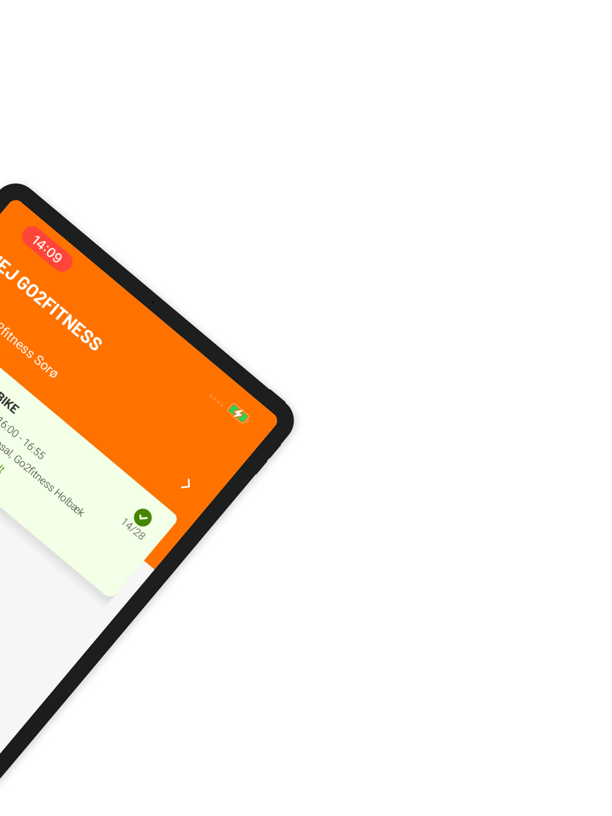 Go2Fitness app