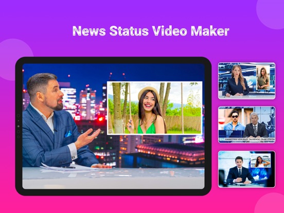 Screenshot #6 pour Breaking News Video Maker