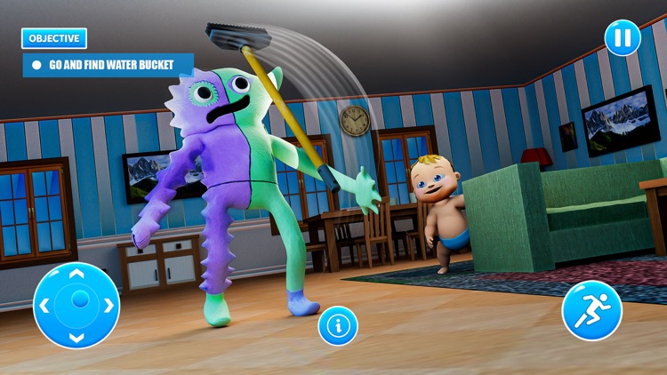 Evil Purple Green Monster Game