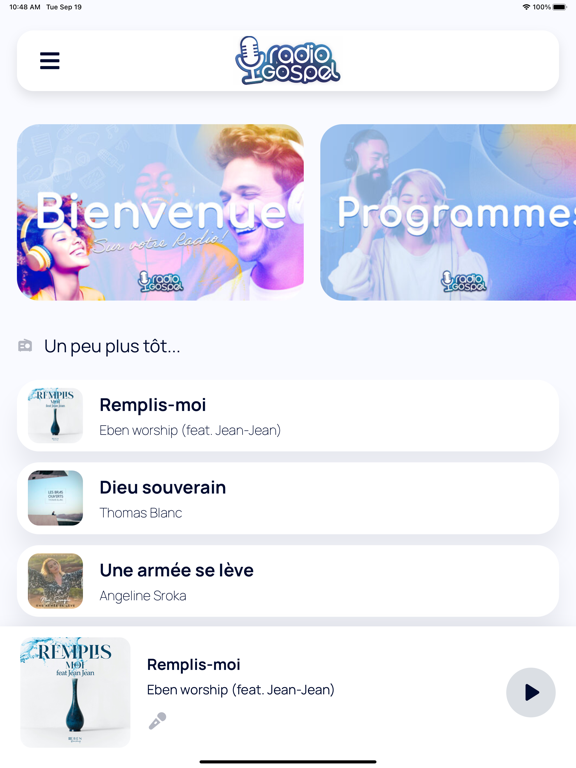 Screenshot #4 pour RADIO GOSPEL