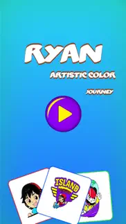 ryan coloring game world iphone screenshot 1