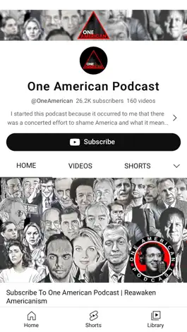 Game screenshot One American Podcast apk