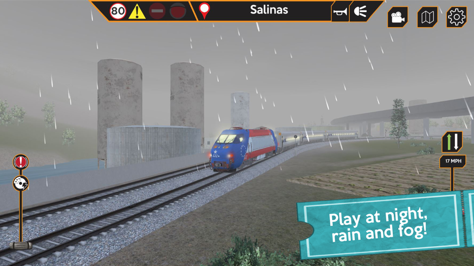 #5. Train Simulator Railroad Game (iOS) 由: Raul Trujillo Chicon