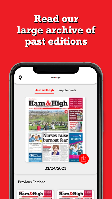 Ham&High Screenshot