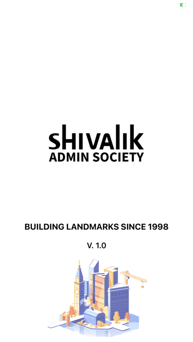 Admin Shivalik Society Screenshot