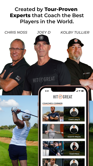 Golf Fitness by HIT IT GREAT® Screenshot