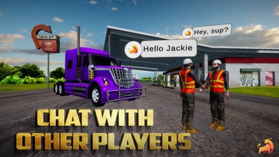 Highway Truck Simulator Game Screenshot