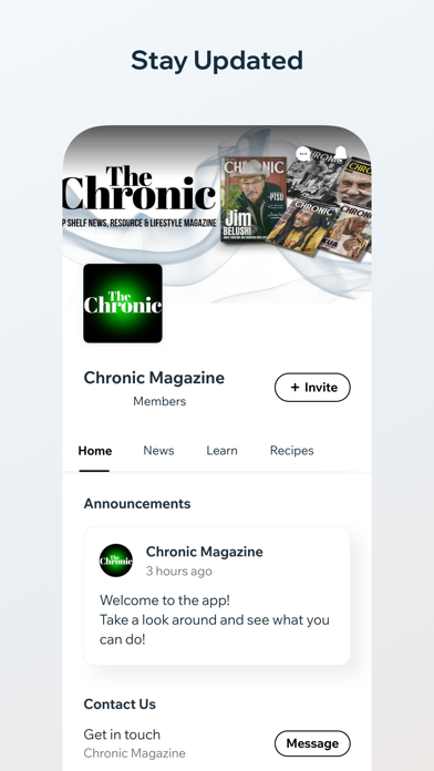 Chronic Magazine: Weed Near Me Screenshot