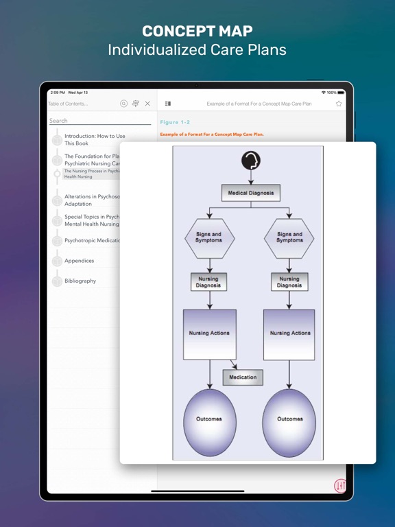 Psychiatric Nursing iPad screenshot 3 - Medical app