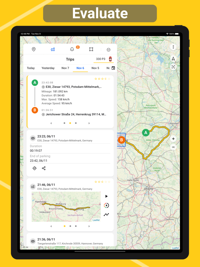 Ruhavik - Analyze your trips