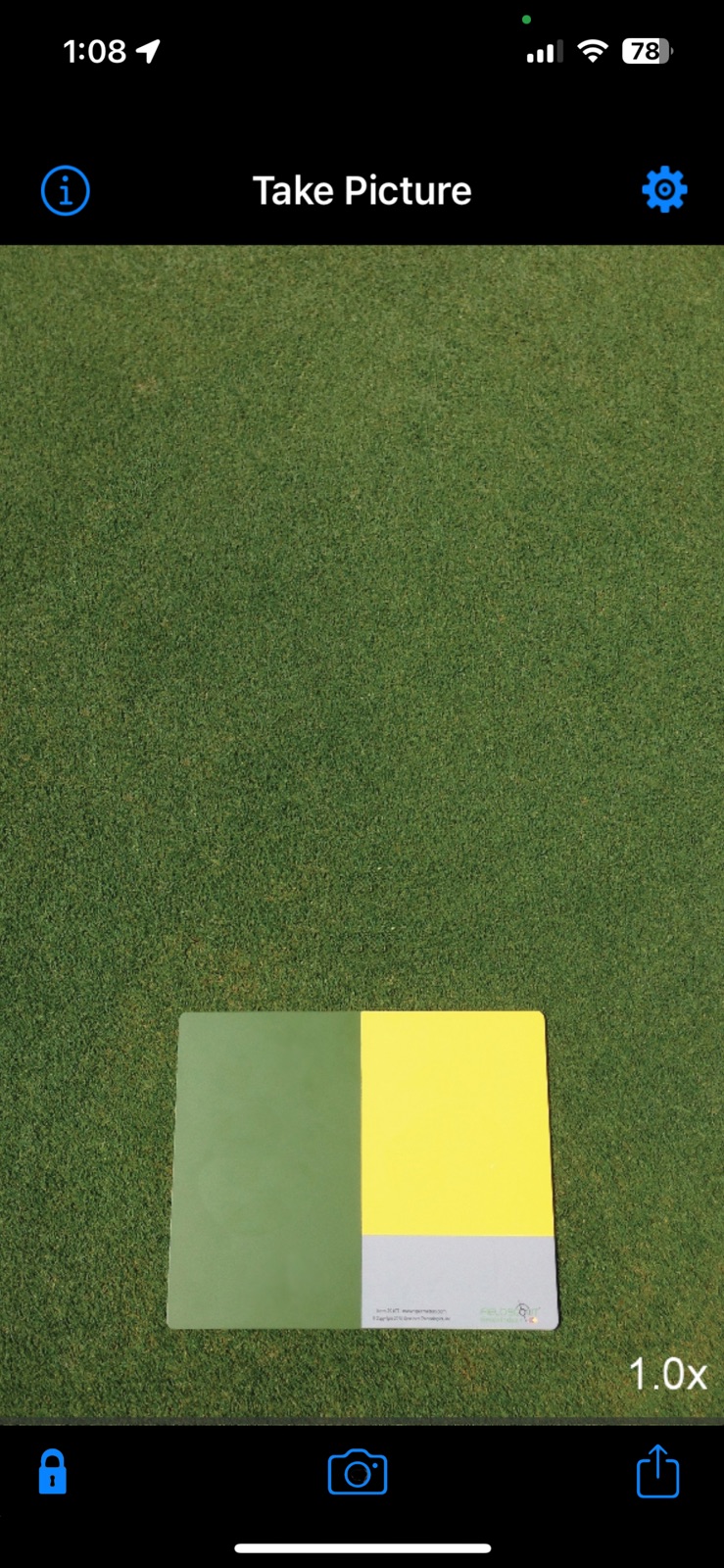 FieldScout GreenIndex+ Turf iphone screenshot 2