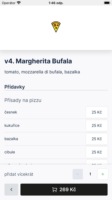 Pizza point Úvaly Screenshot
