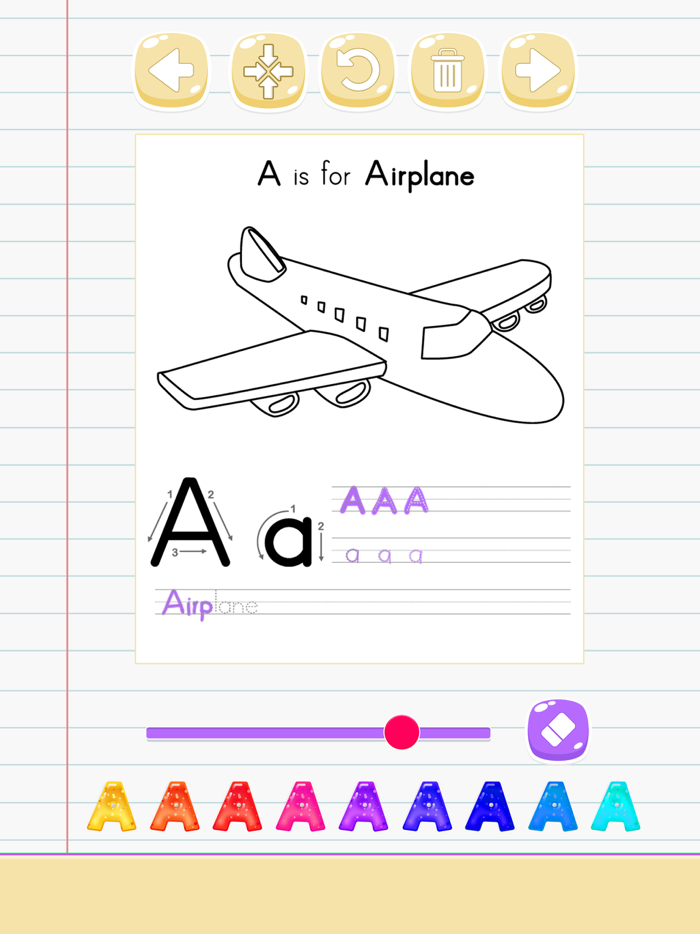 Practice Letters - Learn ABC
