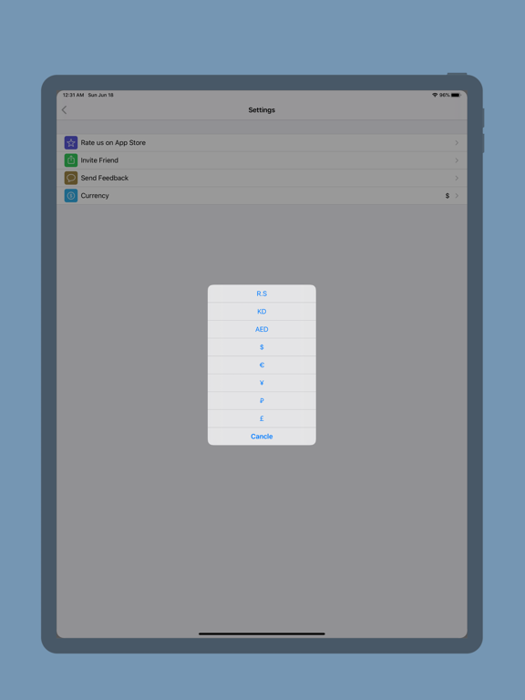 Compound Interest Plus iPad screenshot 3 - Finance app